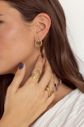 PENDIENTES GOTA | BRONCE