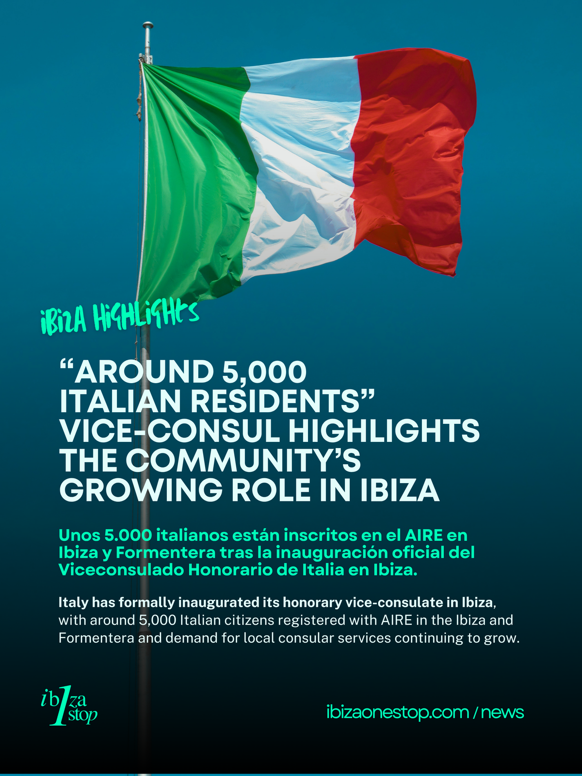 5,000 Italians Registered in Ibiza as Italian Vice-Consulate Officially Inaugurated