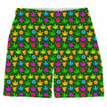 Ganja Motif Weekend Shorts