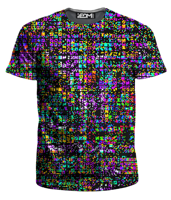 8-Bit Trippy Glitch Men's T-Shirt