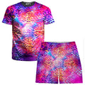 Iridescent Flow Men's T-Shirt and Shorts Combo