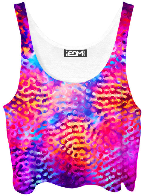Iridescent Flow Crop Top