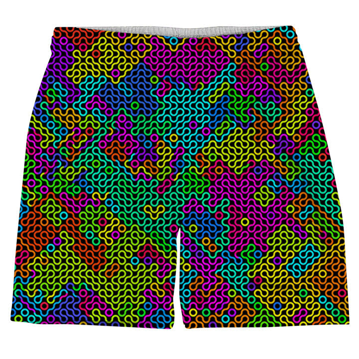 Kaleidoscope Mesh Weekend Shorts