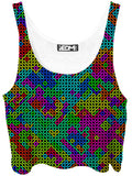 Kaleidoscope Mesh Crop Top