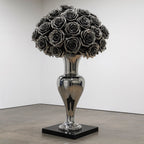 ArtZ® Stainless Steel Valentines Day Roses Sculpture