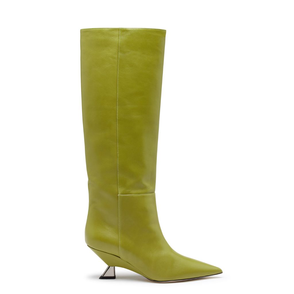 Ashley Aloe Boots | Lime Green