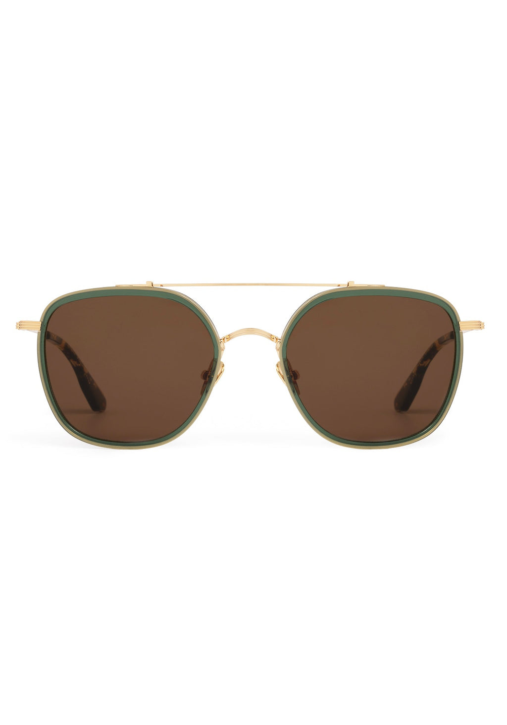 KREWE AUSTIN | 18K Titanium + Bottle Green + Zulu