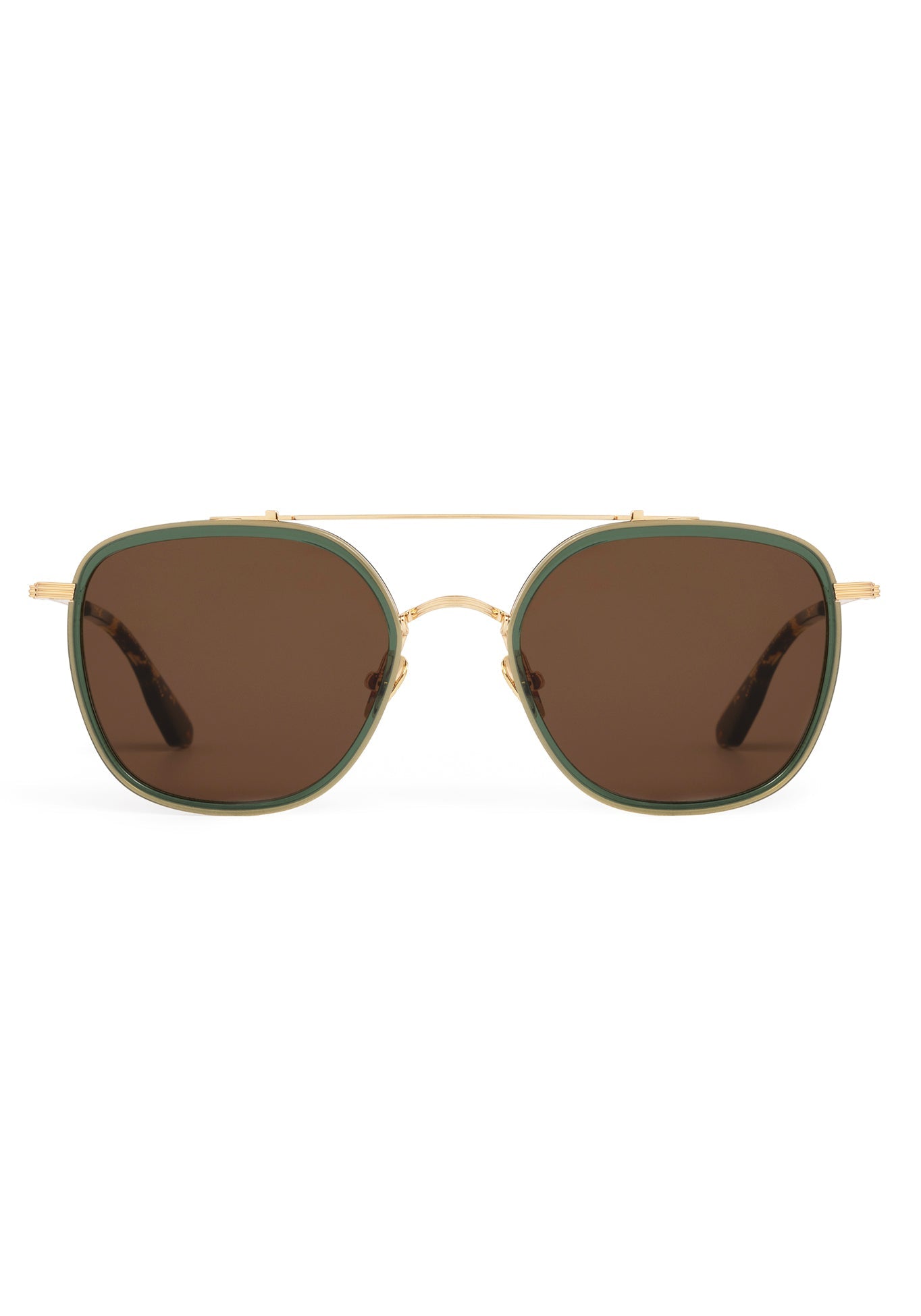 KREWE AUSTIN | 18K Titanium + Bottle Green + Zulu
