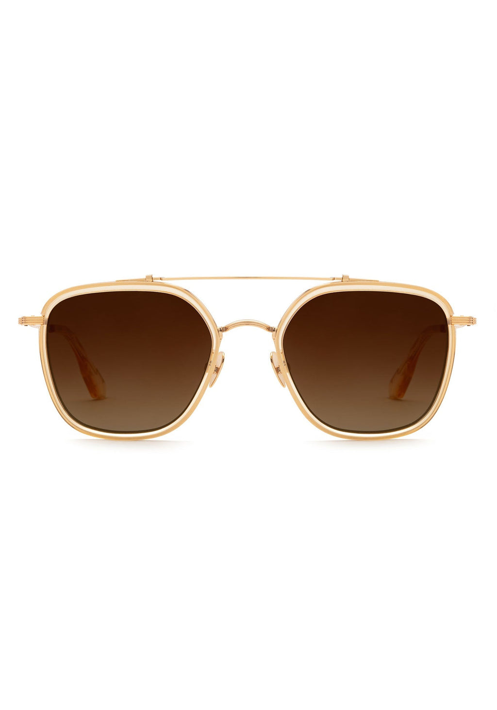 KREWE AUSTIN | 18K Titanium + Champagne Polarized