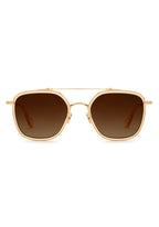 KREWE AUSTIN | 18K Titanium + Champagne Polarized