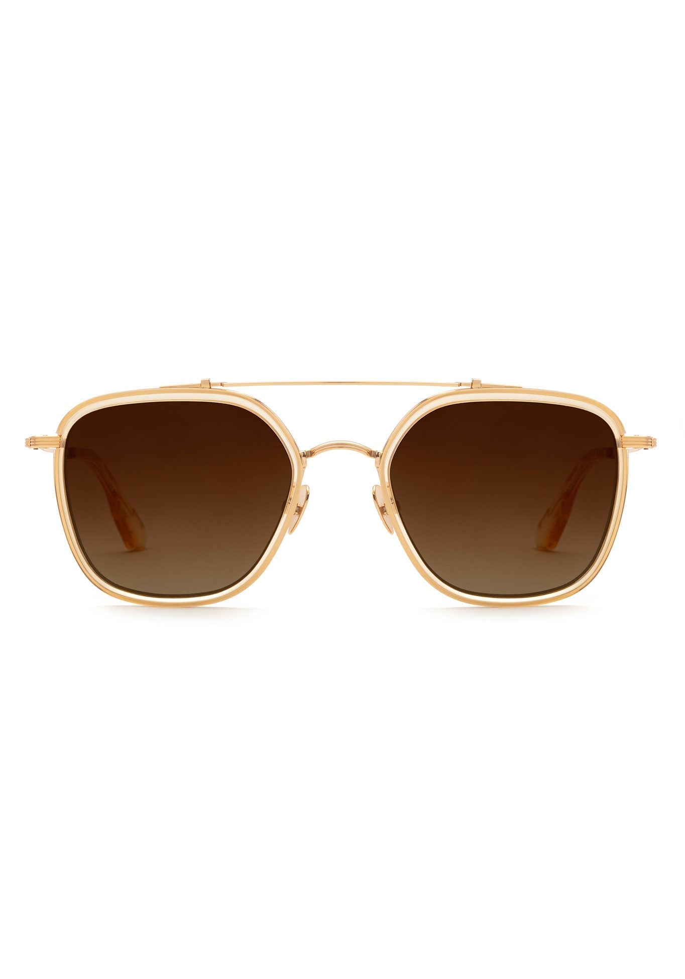 KREWE AUSTIN | 18K Titanium + Champagne Polarized