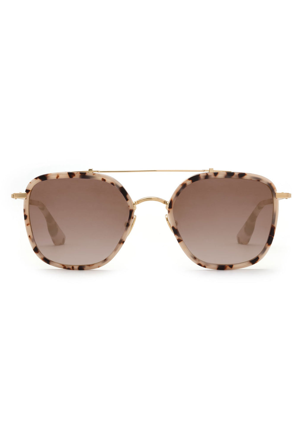 KREWE AUSTIN | 24K Titanium + Matte Oyster Mirrored