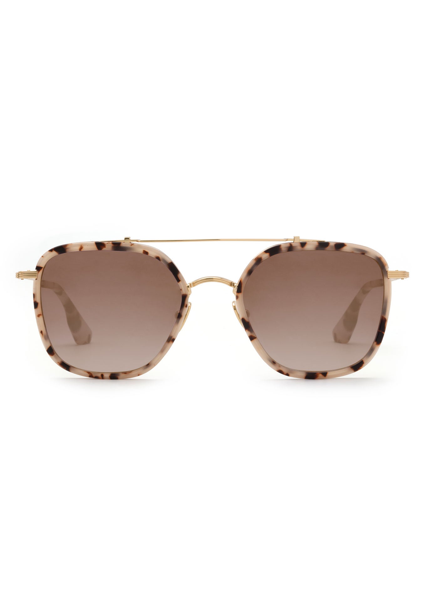 KREWE AUSTIN | 24K Titanium + Matte Oyster Mirrored