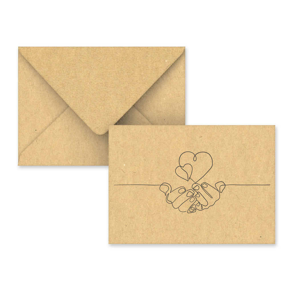 Valentine's Coloured Envelope (Share Love Design)