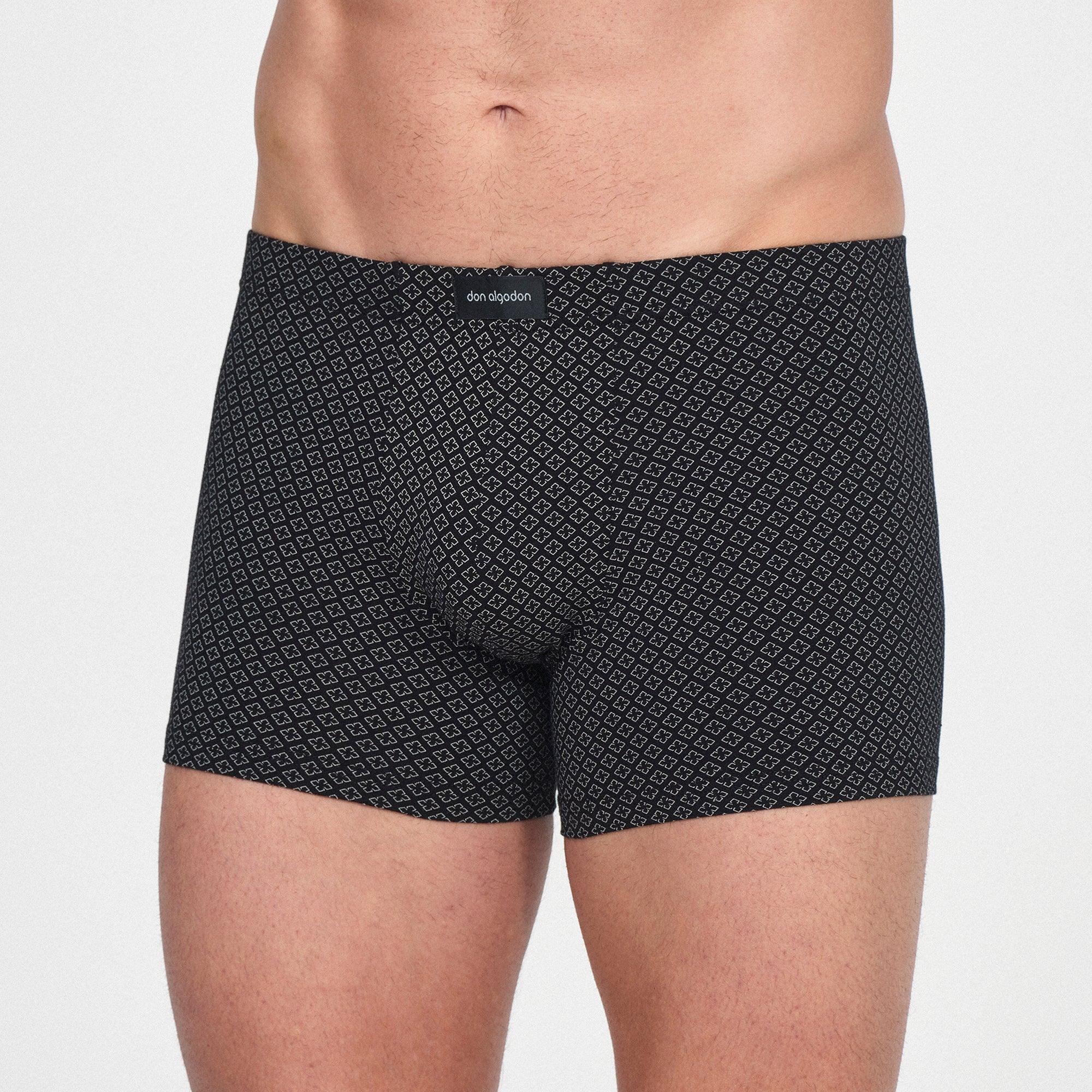 Don Algodon Premium | Pack 3 Boxers para Hombre | Algodón Suave y Transpirable