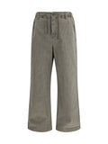Golden Goose Cotton Wide-Leg Jeans — Gray