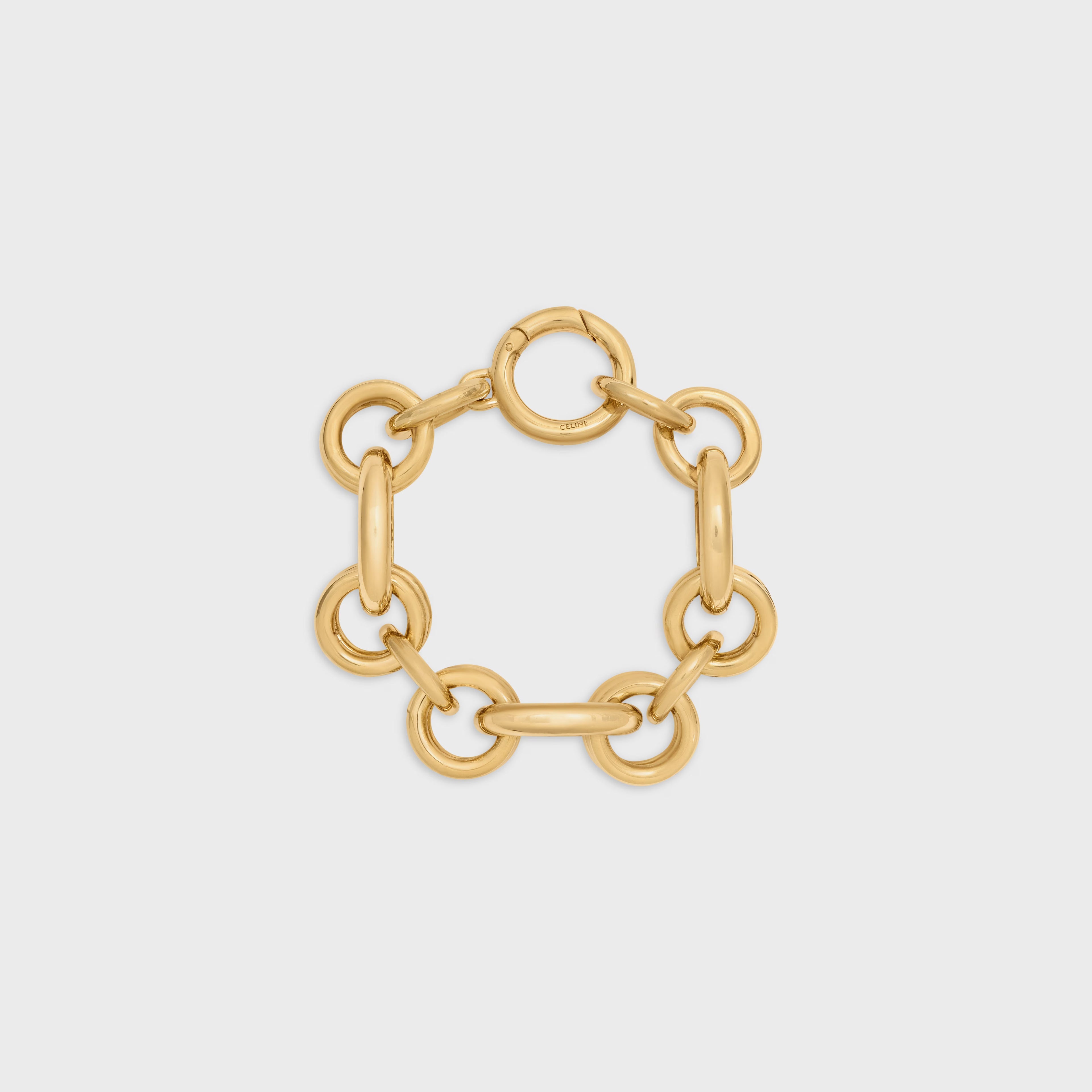 Celine Heritage Chunky Bracelet — Gold