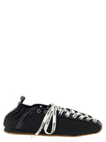 Ganni Sporty Nylon Flat — Black