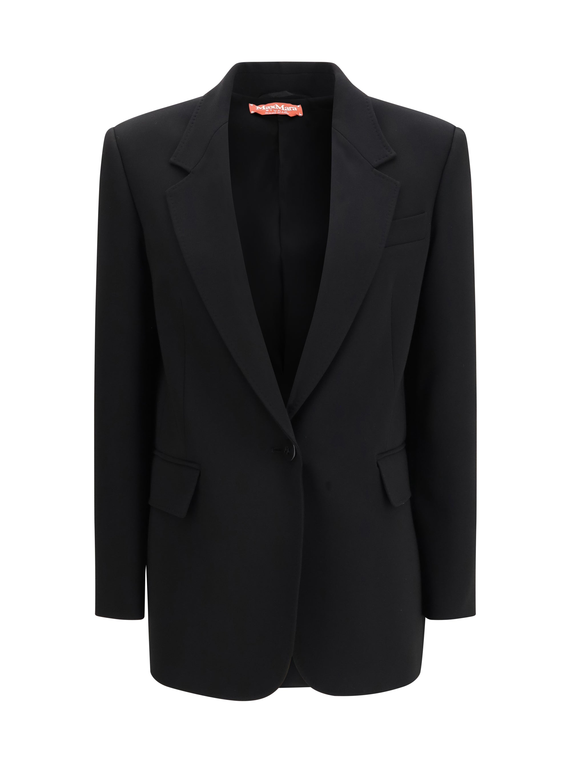 Max Mara Studio Bosco Blazer — Black