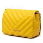 Leather Serpenti Cabochon Chain Crossbody