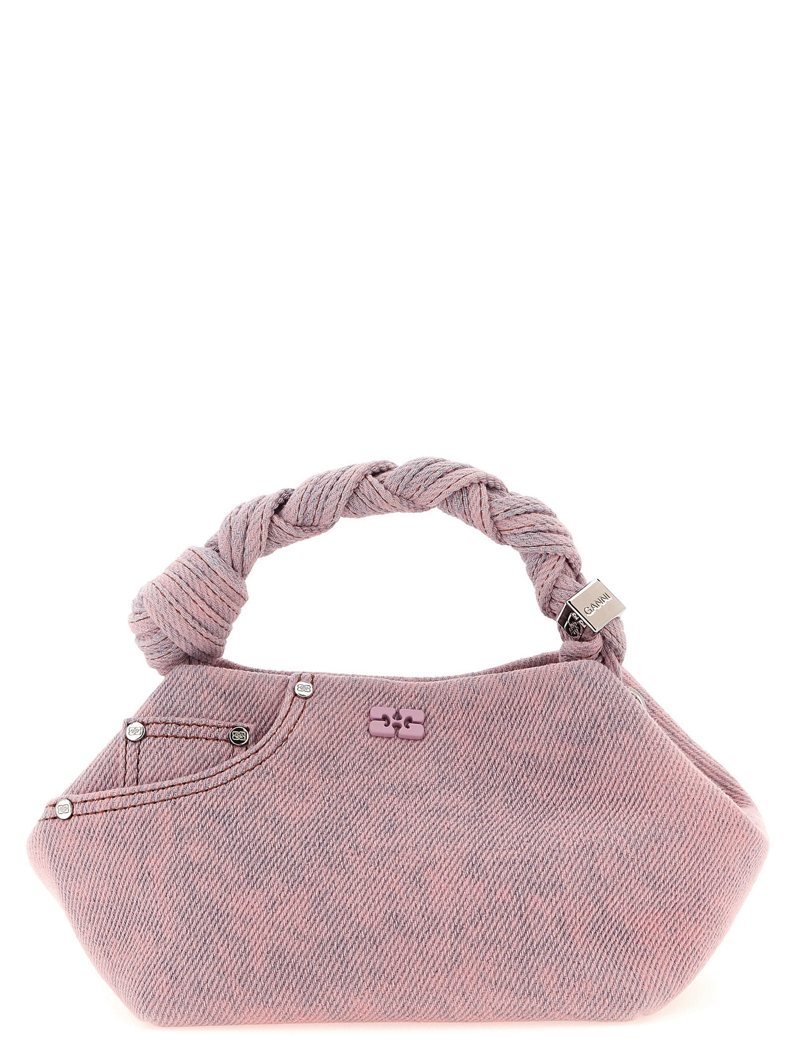 Ganni Bou Shoulder Bag — Mauve