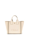 Chloé Carry Tote Bag — Beige
