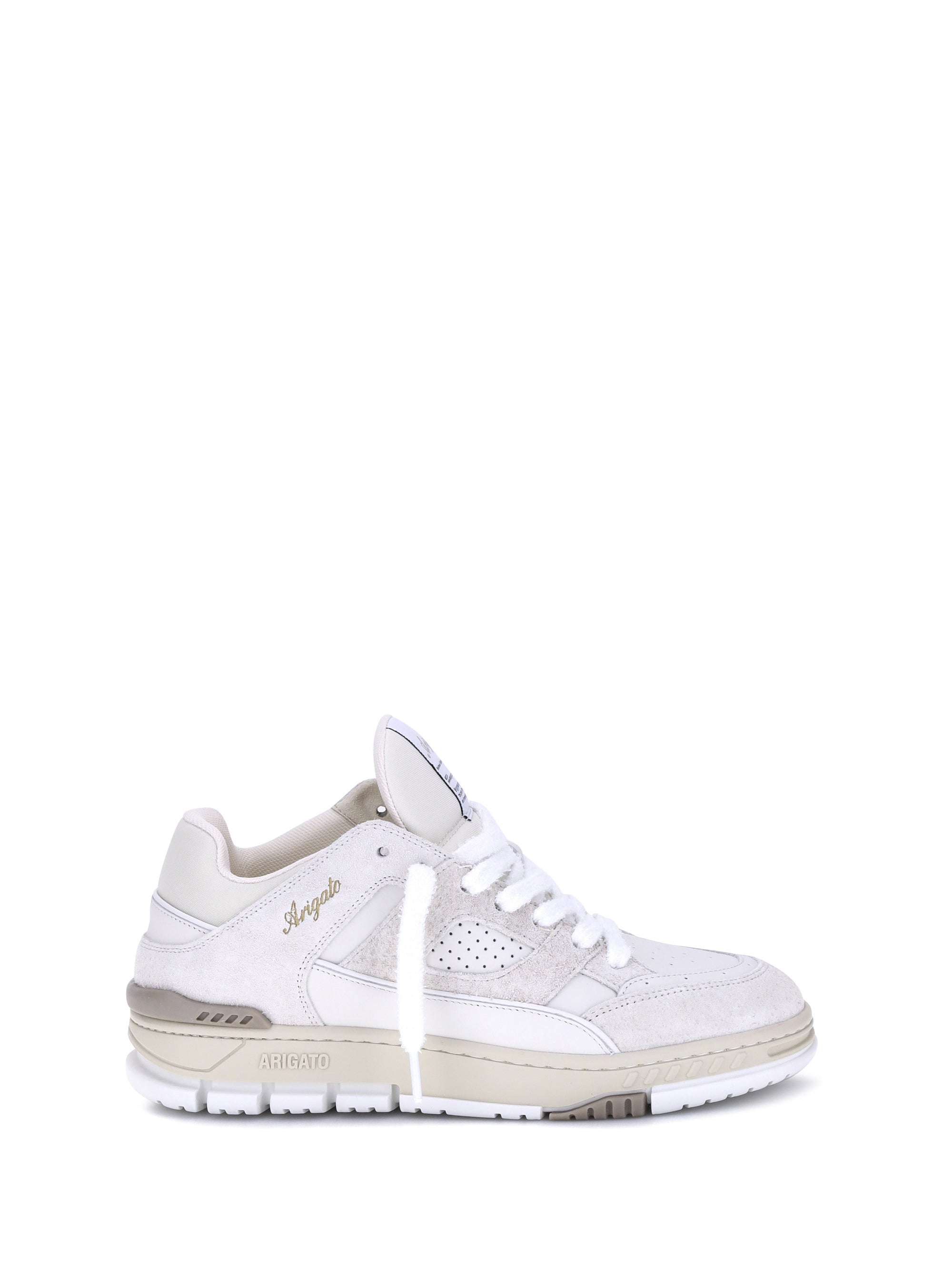 Axel Arigato Area Lo Fluffy Sneakers — Beige