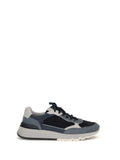 Brunello Cucinelli Leather Sneakers — Navy