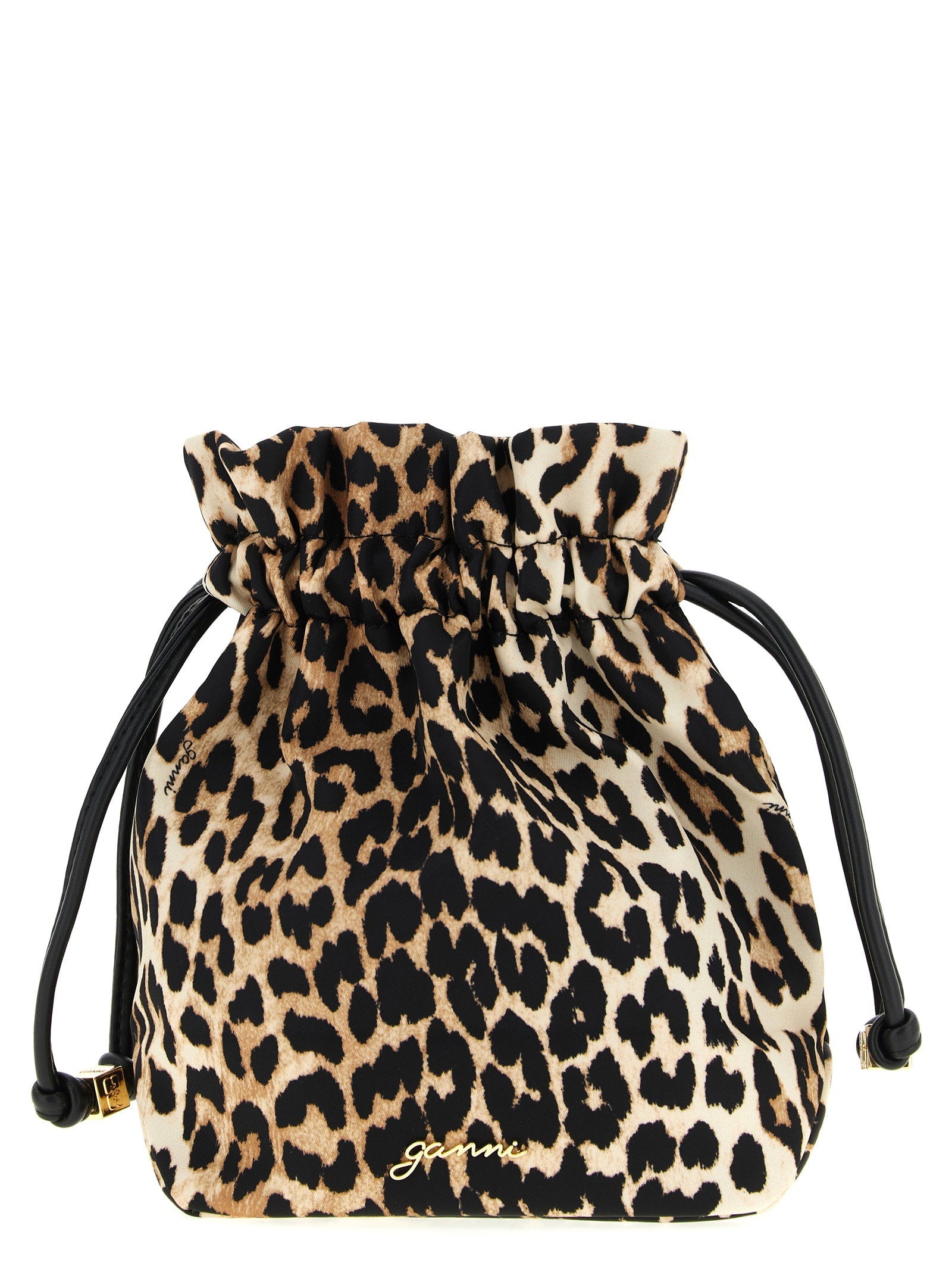 Ganni Clutch — Beige