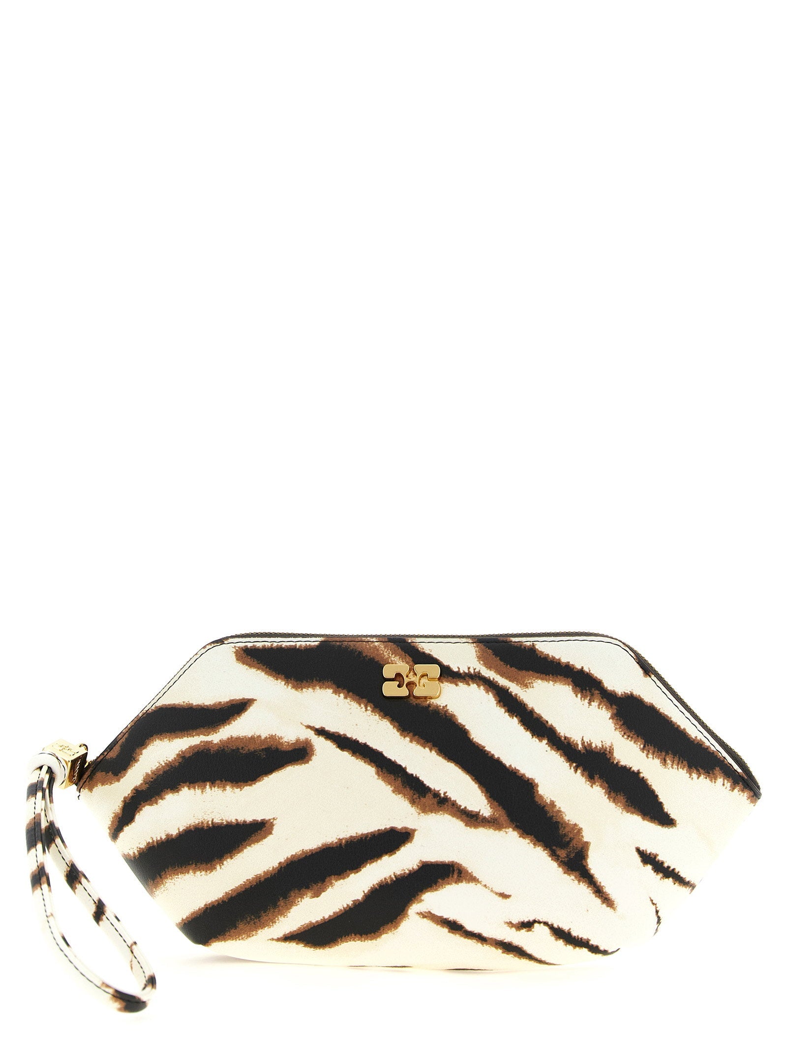 Ganni Bou Wallet — Cream