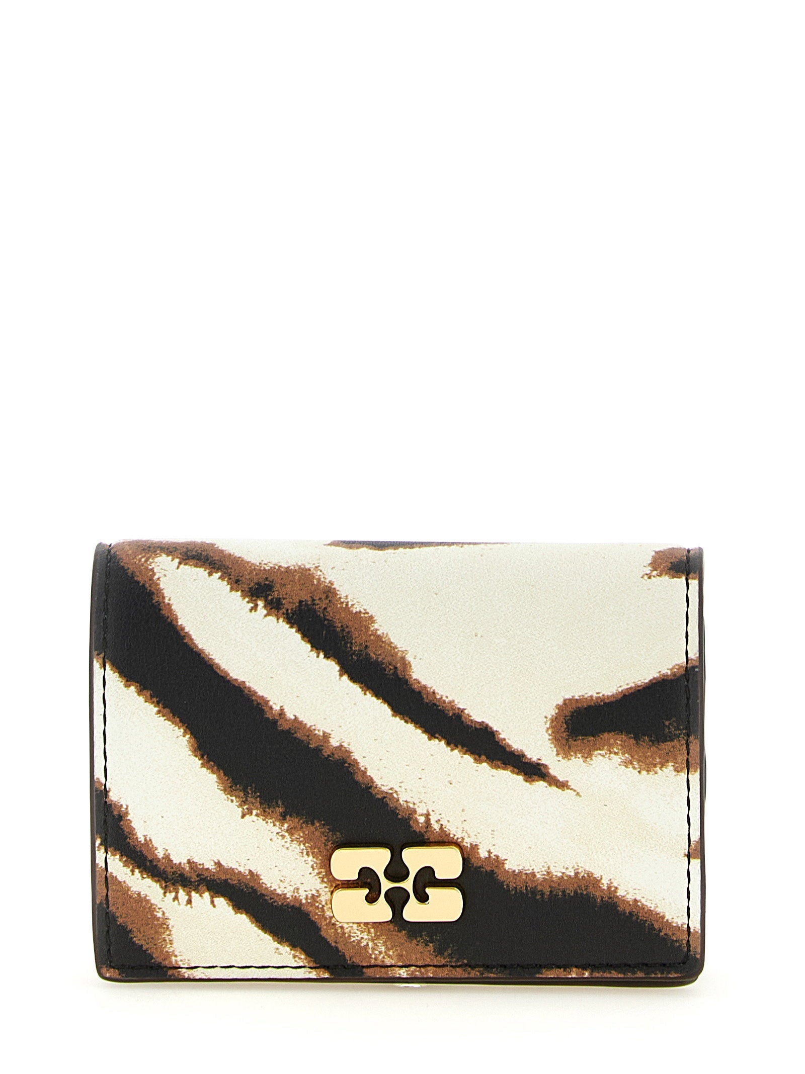 Ganni Bou Card Case — Cream