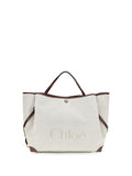Bolso tote Chloé — Beige