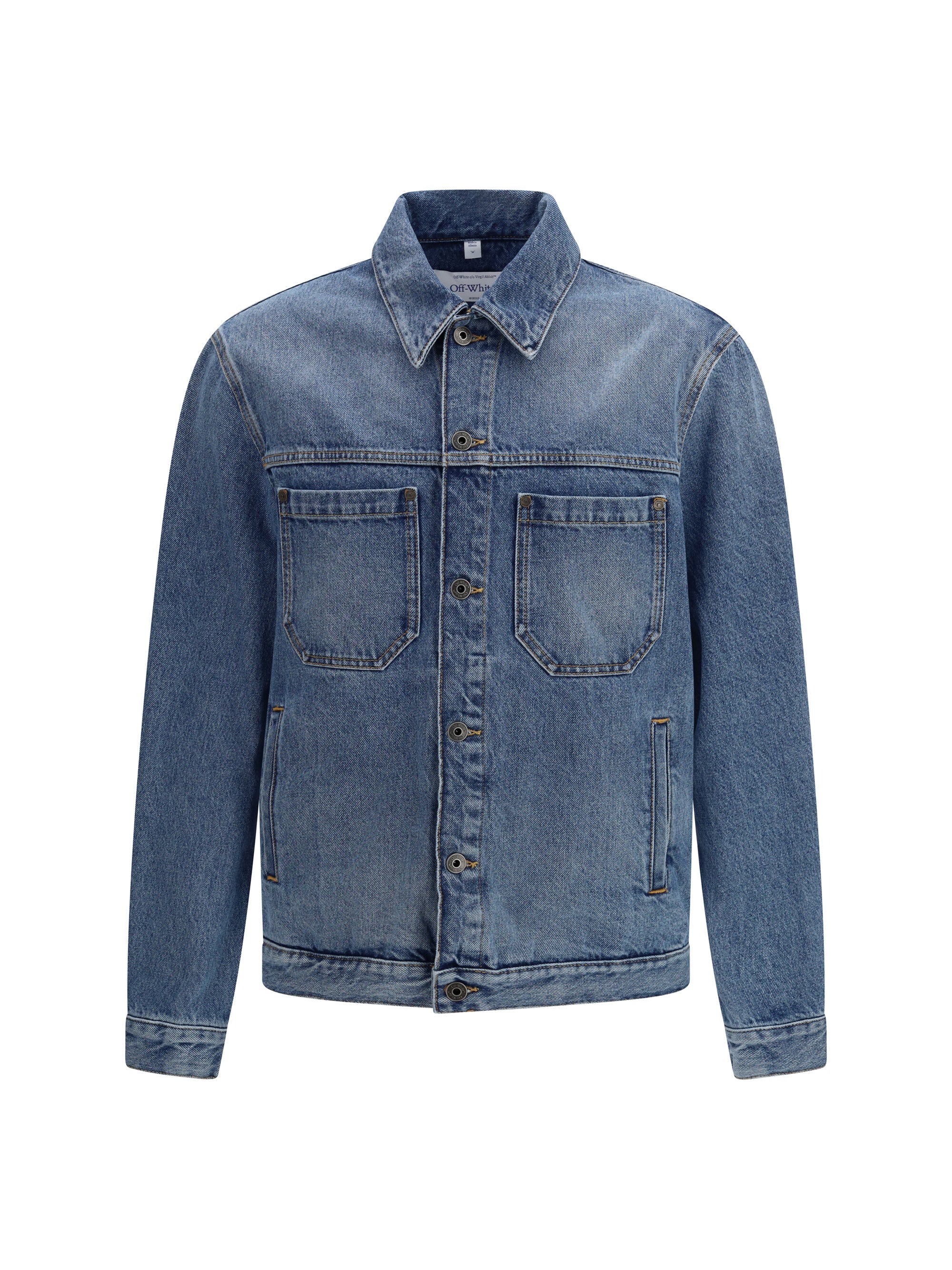 Off-White Half Arrow Jacket — Light Medium Blue