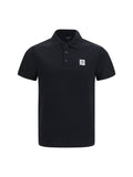 Balmain Embroidered Logo Polo — Black