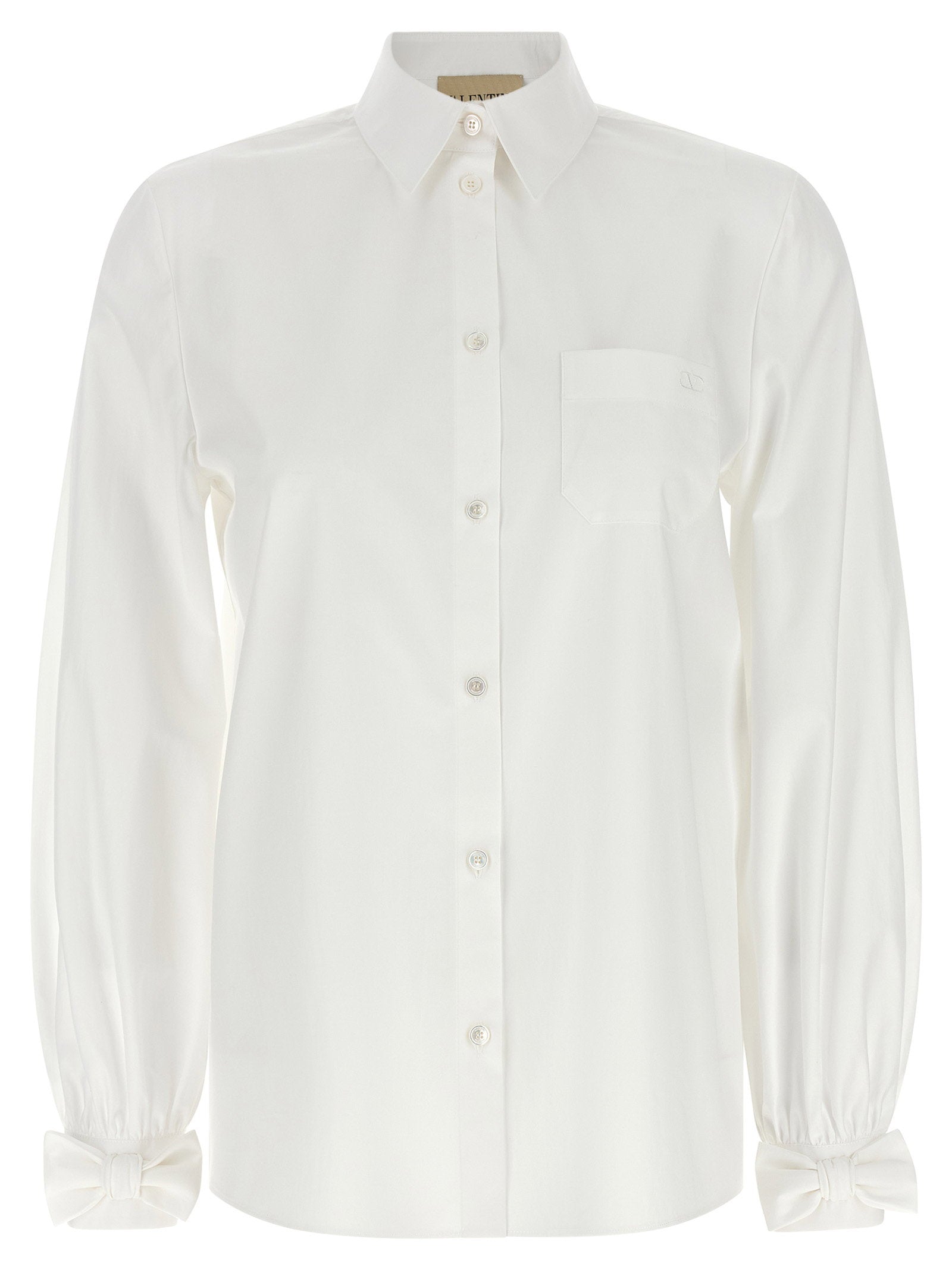 Valentino Garavani Cotton Poplin Shirt — White