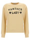 Valentino Garavani Panther Lady Sweatshirt — Cream