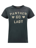 Valentino Garavani Graphic Logo Print T-shirt — Black