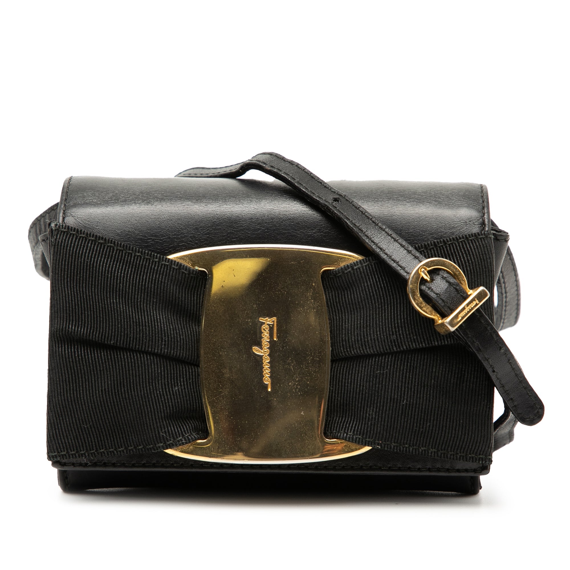 Mini Leather Vara Bow Crossbody