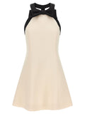 Valentino Garavani Crêpe Couture Dress — Cream