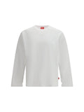 Diesel T-Kristian Long-Sleeve T-Shirt — White