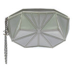 Pearlescent Lambskin Midnight Swim Wristlet Clutch