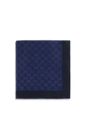 Gucci GG Cotton Terry Scarf — Navy
