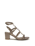 Valentino Garavani Rockstud Sandals — Beige