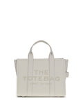Marc Jacobs Embossed Logo Tote Bag — Beige