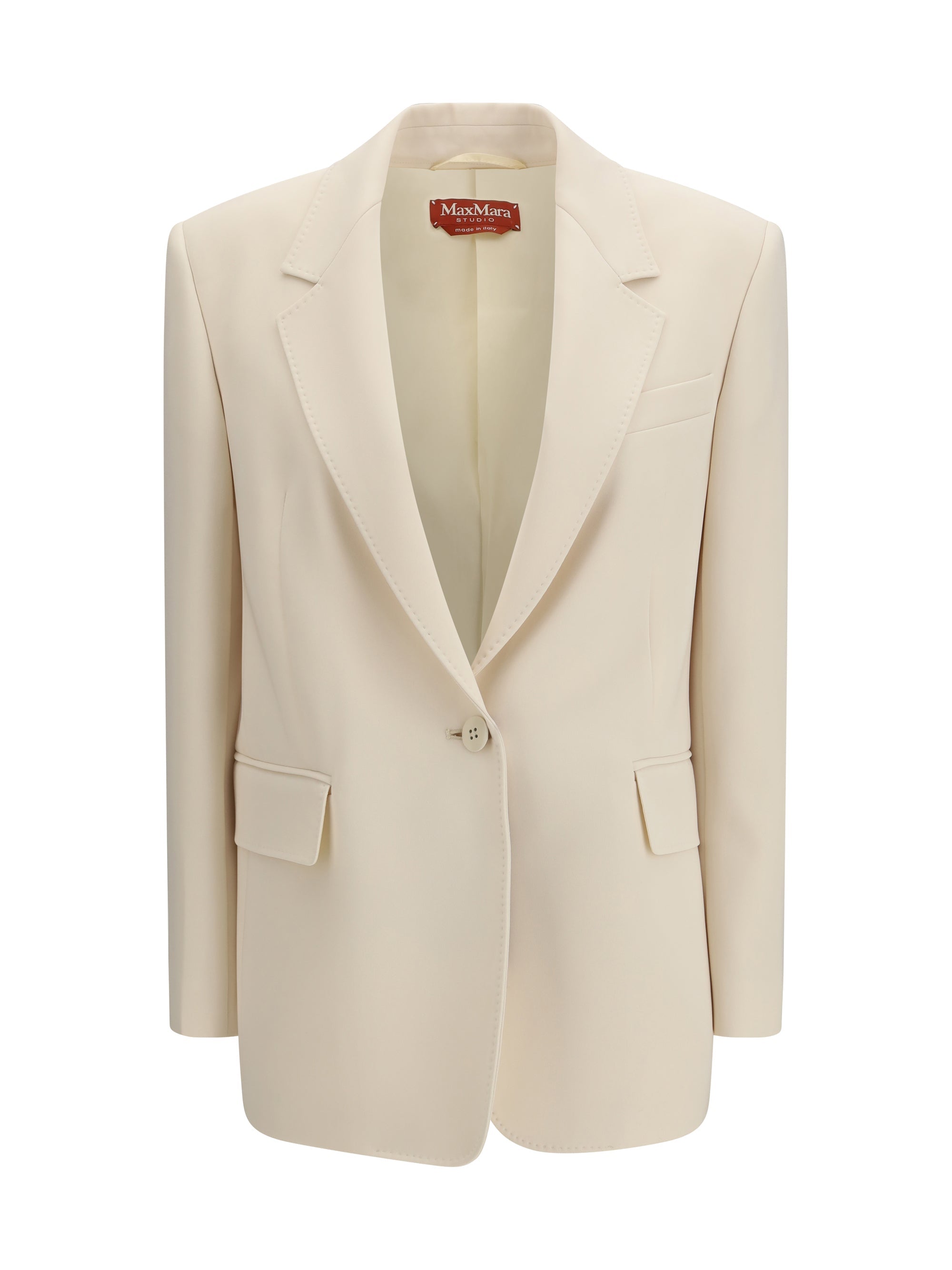 Max Mara Studio Bosco Blazer — Beige