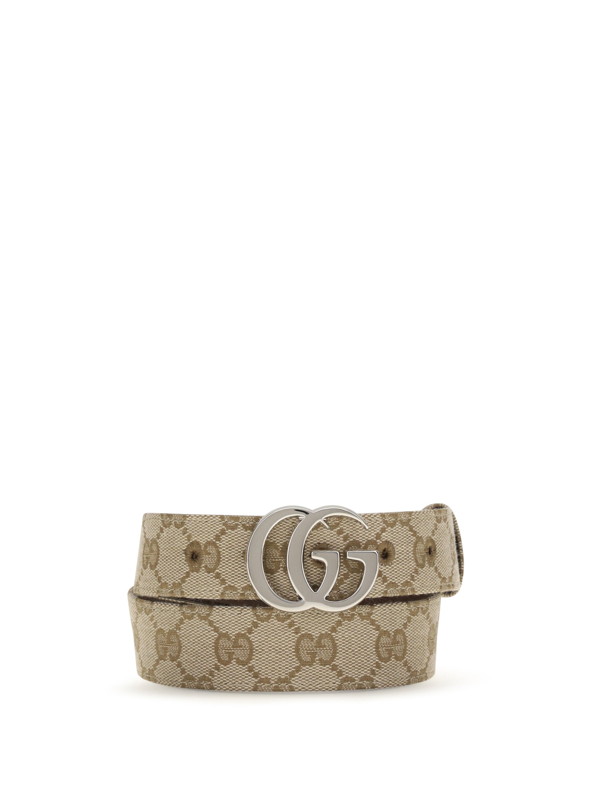 Gucci GG Marmont Belt — Beige