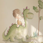 Vinilo Decorativo Infantil Dinosaurio LINO & DINO