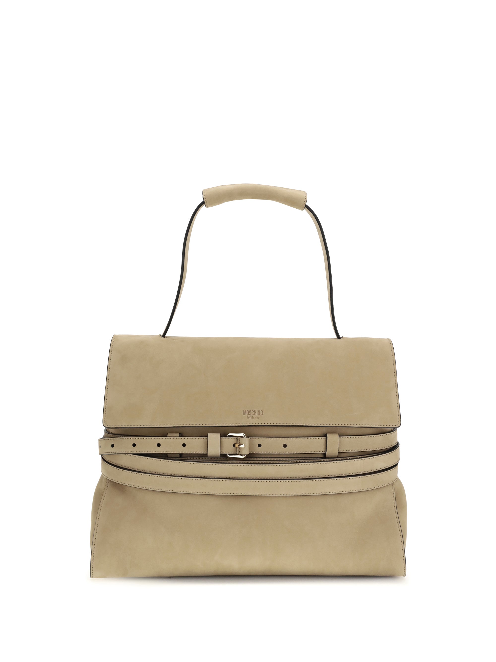 Moschino Shoulder Bag — Beige