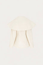 Short Wool Coat (Cream)