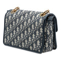 Oblique Canvas CD Lock Chain Flap Crossbody